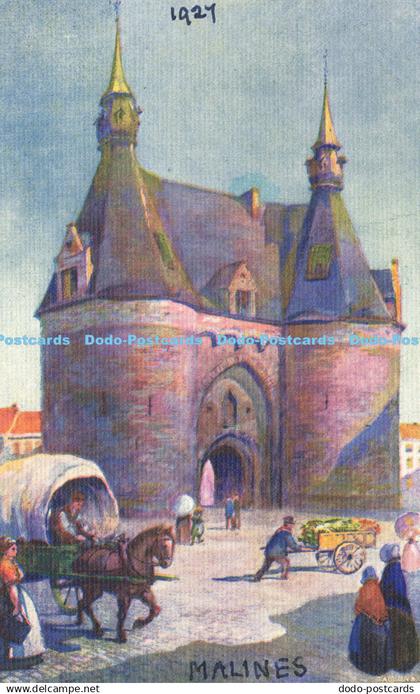 R606201 Malines Porte de Bruxelles Malines Brussels Gate Edit Imp Benard Liege A