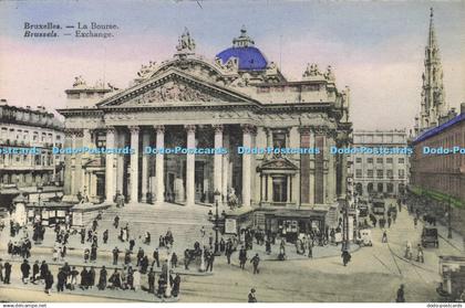 R609115 Brussels Exchange Postcard