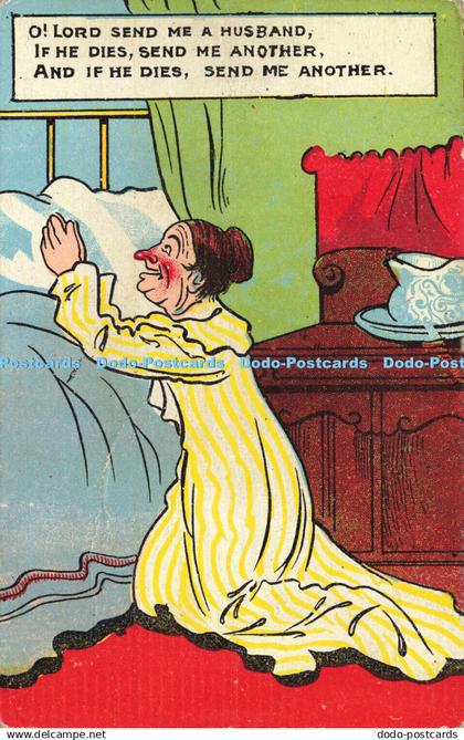 R612103 O Lord send me a husband if he dies send me another and if he dies send