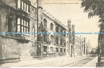 R617247 Corpus Christi College Cambridge Valentines Series 1912