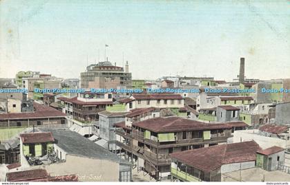R622307 Vue de Port Said Ephtimios Freres Port Said Egypte