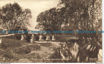 R628696 Hampton in Arden. Pack Horse Bridge. Tuck