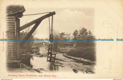 R641183 Ducking Chair. Fordwich Near Herne Bay. Ridout Herne Bay Series