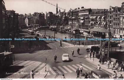 R699946 Amsterdam. Muntplein met Rokin. H. Greven. RP