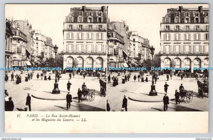 R774456 Paris La Rue Saint Honore et les Magasins du Louvre LL 17 Multi View