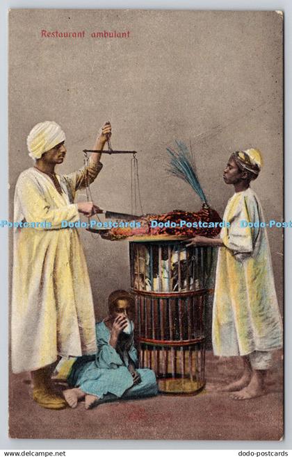R776194 Restaurant Ambulant The Cairo Postcard Trust Cairo