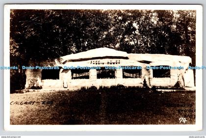 R818868 Calgary Zoo. Postcard