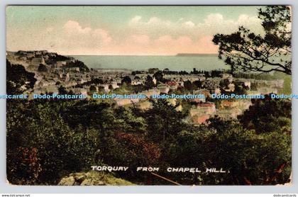 R819336 Torquay From Chapel Hill. 1909