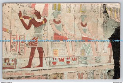 R821368 Temple interior Assuan