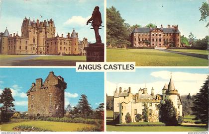 uk9615 angus castles scotland   uk