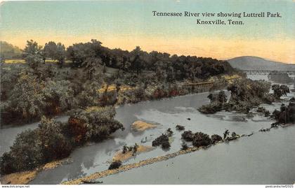 US6078 tenessee river view showing lutterell park knoxville tenn usa