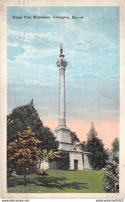 US6408 henry clay monument lexington ky  usa