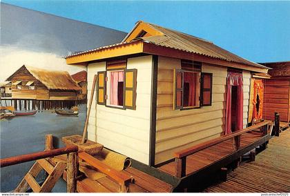 us8164 rumah belanggar traditional house malay technology museum  brunei