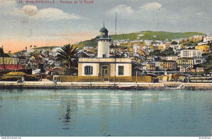 A668 Algeria Algiers Philippeville Bureau de la Sante vintage postcard