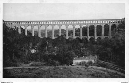 A825 France Roquefavour Vallee de l'Arc Acqueduct RPPC postcard