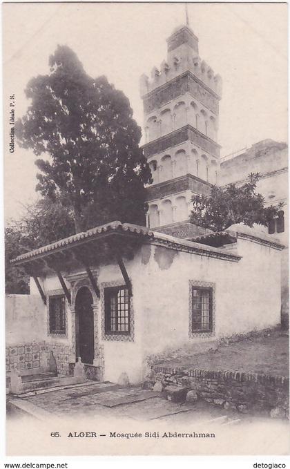ALGERI - ALGER - ALGERIA - ALGERIE - MOSQUEE SIDI ABDERRAHMAN -85578-