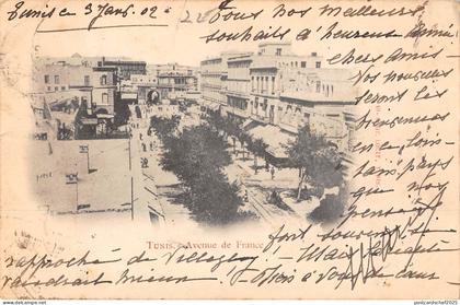 BF8649 tunisia avenue de france   Tunisia