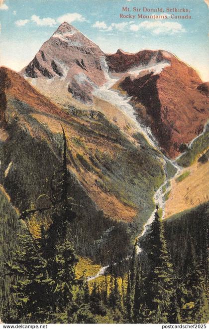 BR101827 mt sir donald selkirks rocky mountains canada