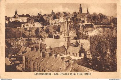 BR55697 luxembourg les prisons et la ville haute luxembourg