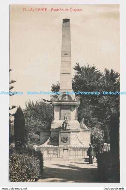 C004737 77. Alicante. Panteon de Quijano. Andres Fabert. Valencia