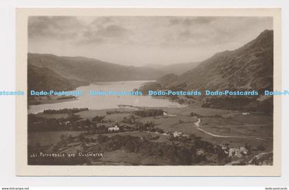 C016026 Patterdale and Ullswater. RP. Postcard. 1937