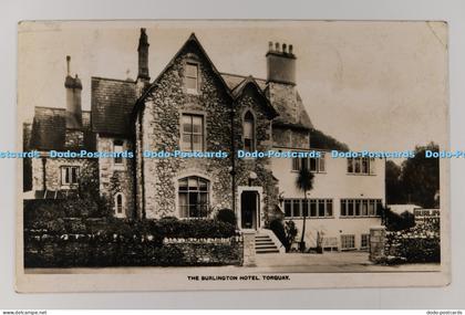 C030977 Torquay The Burlington Hotel RP 1938