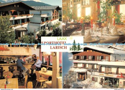 D051217 Laax Sporthotel Larisch. Multi View. Postcard
