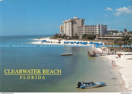 D104604 Clearwater Beach. Florida. D. Stanfield. Pristine Beach. Seminole Post C