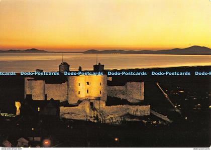 D104954 Harlech Castle. Gwynedd. C. L. I. Dixon