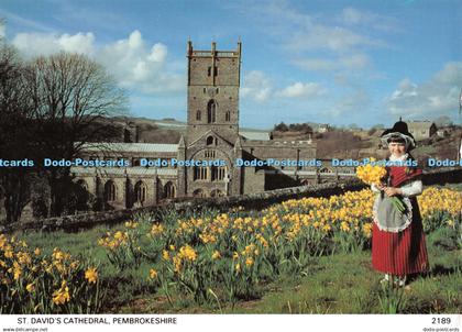 D125717 Pembrokeshire St David Cathedral Pembrokeshire Eye Postcards Haven