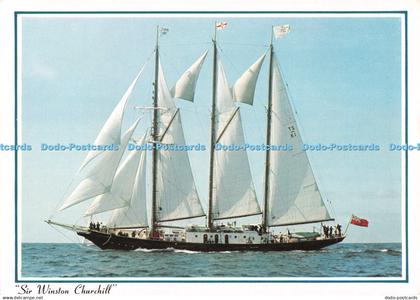 D128584 Sir Winston Churchill Alistair Black Dixon Tall Ships