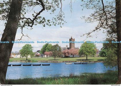 D130025 Castle Douglas and Carlingwark Loch Kirkcudbrightshire Whiteholme Hail C
