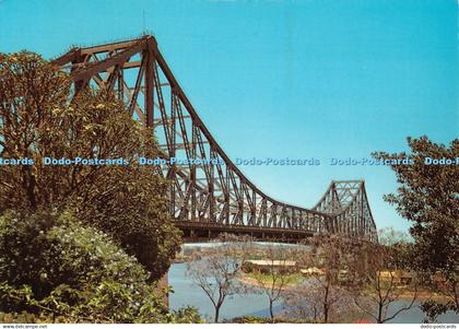 D132898 Brisbane Story Bridge Spans the Brisbane River Murray View Ektachrome Tr