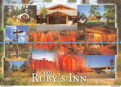 D133048 Utah Rubys Inn Bryce Canyon Buddy Moffet Ken Blackner Blackner Card and