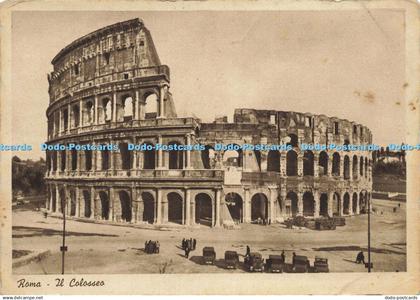 D142720 Roma Il Colosseo E Richter