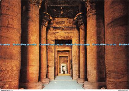 D169981 Edfu. Interior of Horus Temple. Al Ahram. Dino Sassi