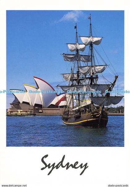 D194380 Sydney New South Wales Australia Bounty on Sydney Cove Sydney Opera Hous