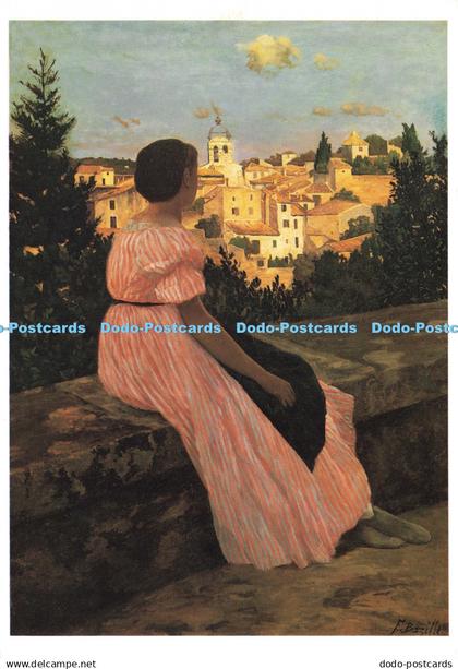D198872 Paris Musee d Orsay The Pink Dress or View of Castelnau le Lez 1864 Muse