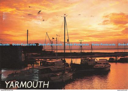 D202439 Yarmouth Sunset at Yarmouth J Arthur Dixon Vic Guy