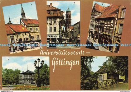 D204105 Gottingen Universitatsstadt Rathaus Ganseliesel Haus Borner Karstadt A G