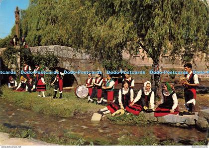 D207534 Galicia Tipica Folklore Group Postales Fama