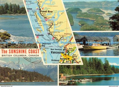 D221610 British Columbia Canada The Sunshine Coast Natural Color Productions Tra