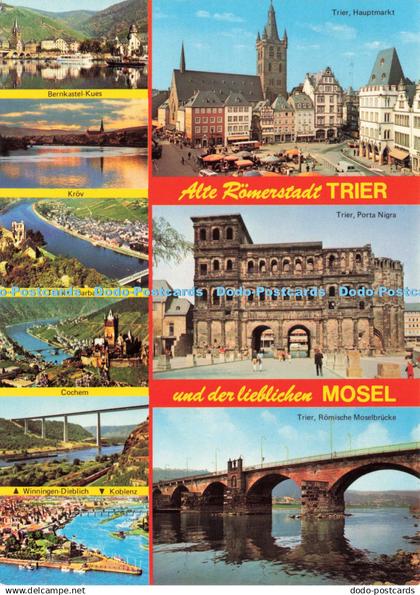 D240739 Alte Romerstadt Trier und der Lieblichen Mosel Krov Traben Trarbach Jose