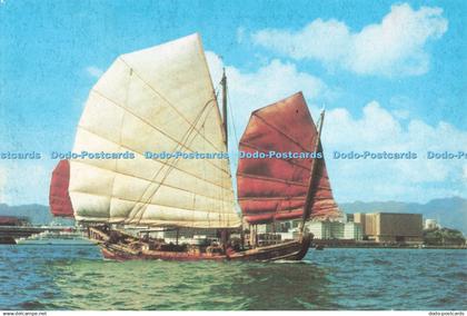 D242506 Chinese Junk Hong Kong