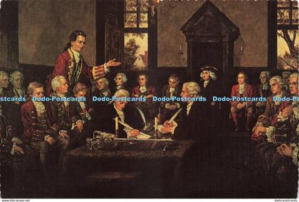 D243629 Signing of Virginia Declaration of Rights Jamestown
