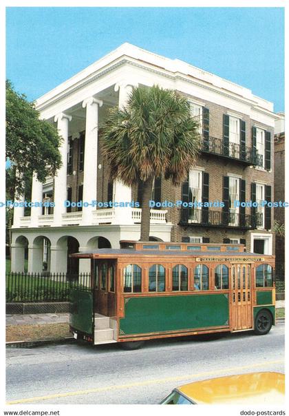 D245525 S C Trolley Ride Touring Charleston Charleston Post Card Colorscans