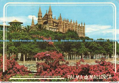 D260292 Palma de Mallorca Espana La Cathedral Desde el Desembarcadero Palma 1988