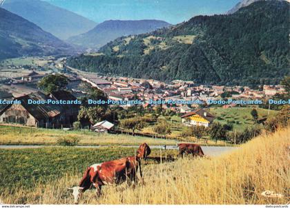 D262566 Ugine Savoie Panorama sur les Fontaines d Ugine Cim