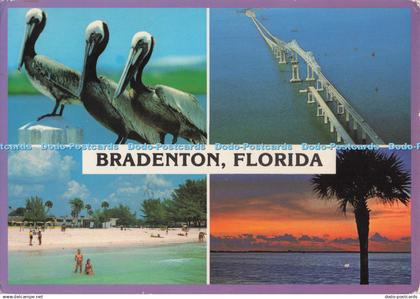 D273339 Bradenton Florida Suncoast Postcard Dist John Hinde Ltd Multi View