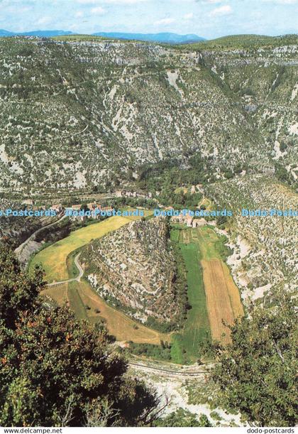 D275876 Le Cirque de Navacelles Vue de la Baume Auriol Meridionales